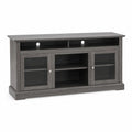 TV-Schrank mit Glast¨¹ren Grau