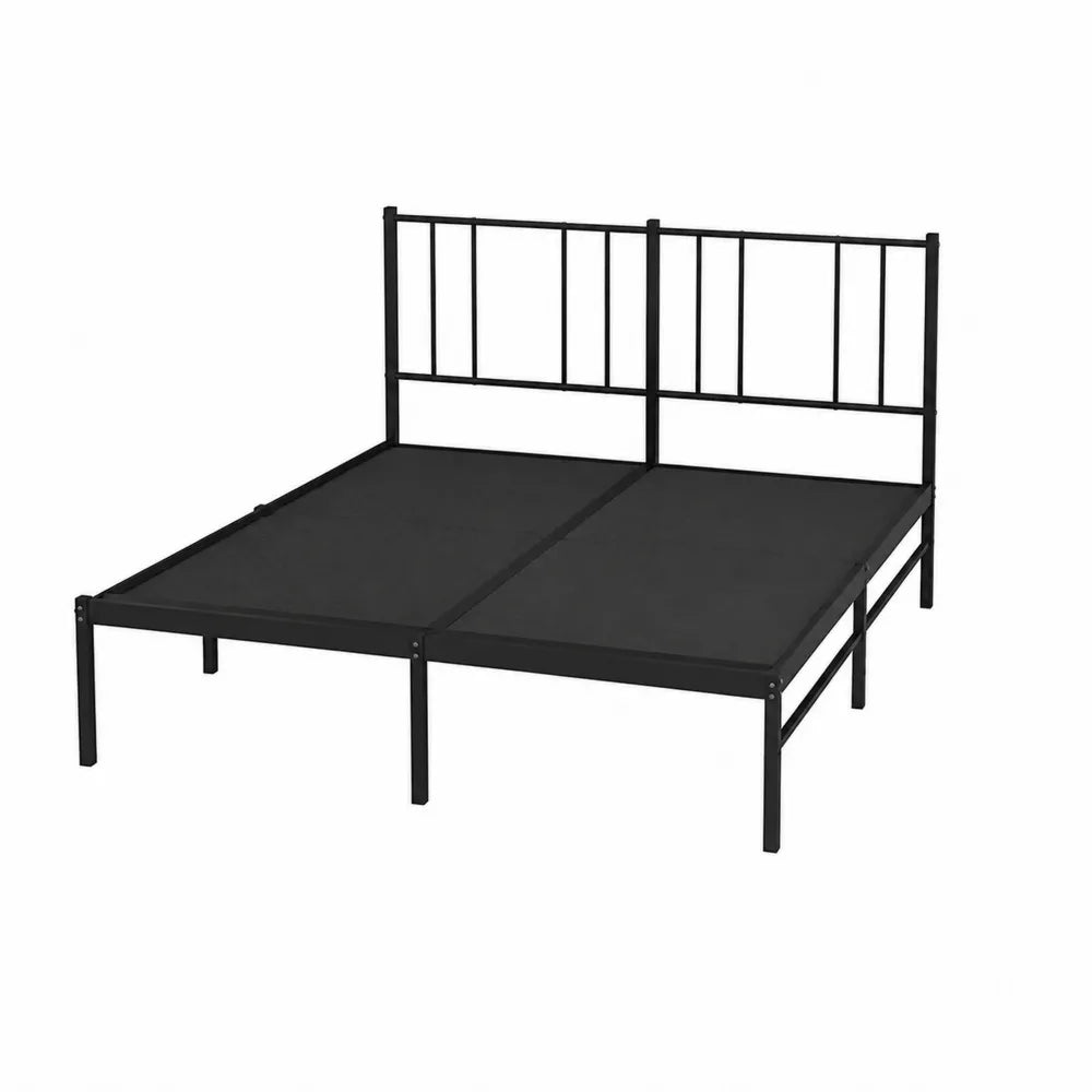 Metallbett Schwarz 200x160